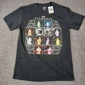 Marvel Eternals Men's Graphic T-shirt‎ Size Medium Black Short Sleeve Tee NWT